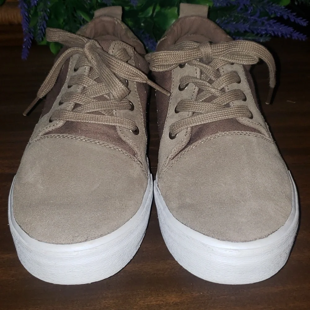 TOM'S VALDEZMEN'S SNEAKER SUEDE DESERT TAUPE - Picture 4 of 7